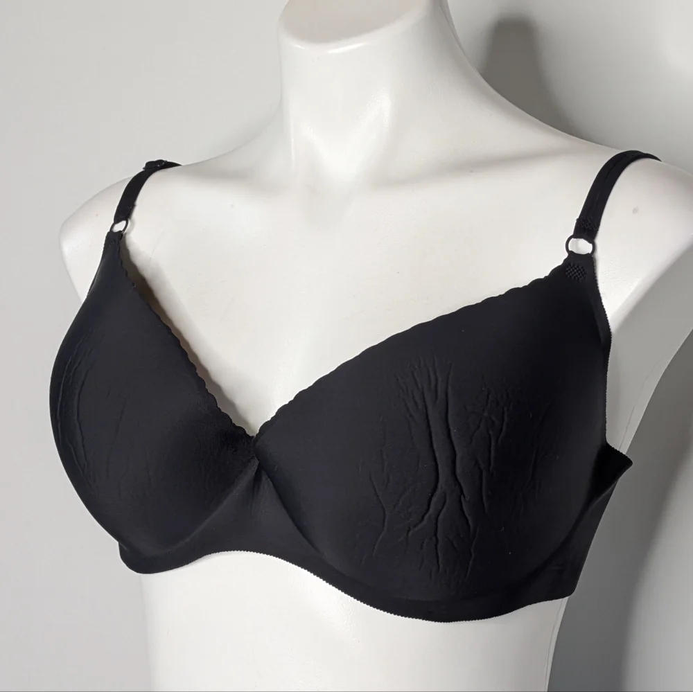 Victoria's Secret Angels Secret Embrace Black Padded Bra 36DD 36E - Picture 2 of 8